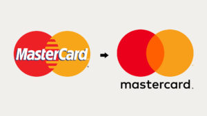 Mastercard logo rebrand to a modern feel